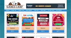 Desktop Screenshot of gamescamp.info